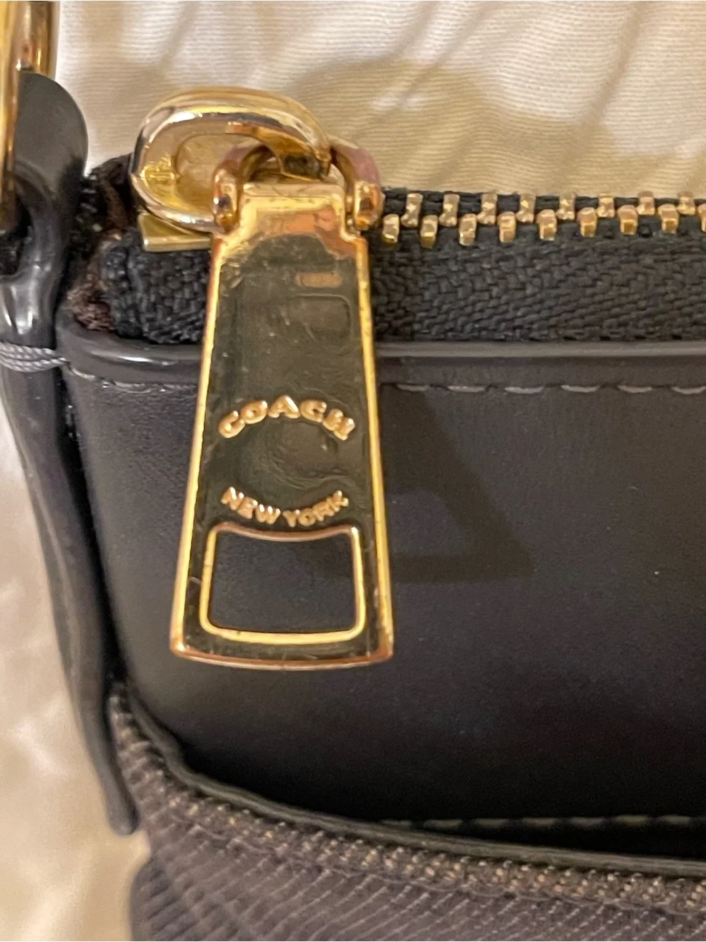 Coach New York Kitt Messenger Denim Crossbody Bag - NWOT **